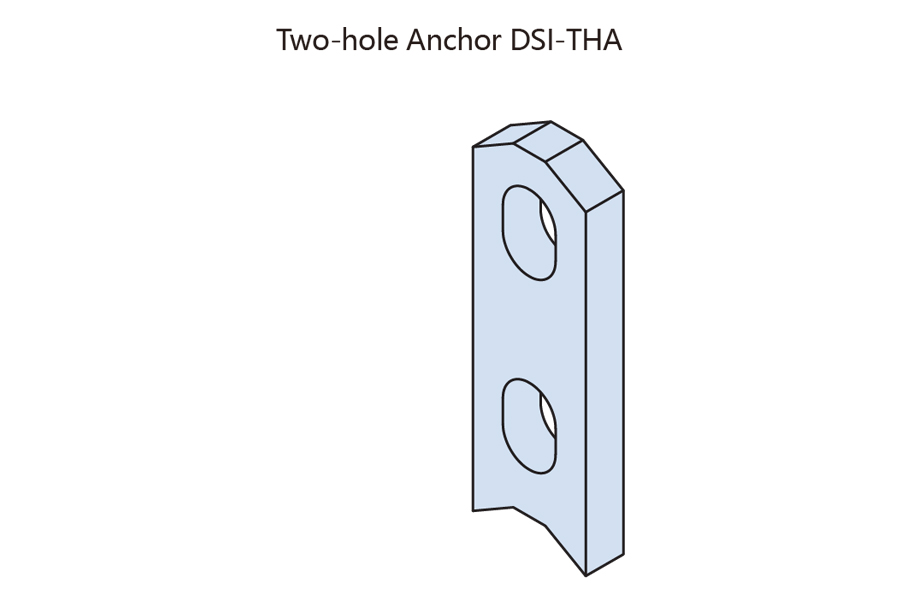 Two-hole Anchor DSl-THA